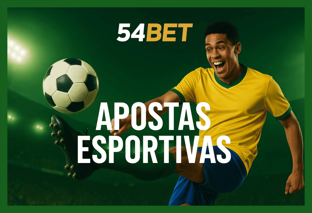 Aposte em apostas esportivas no cassino online 54BET