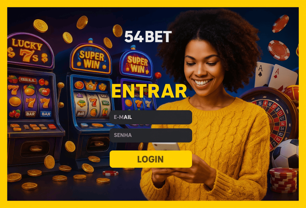 Criar uma nova Conta no plataforma 54BET